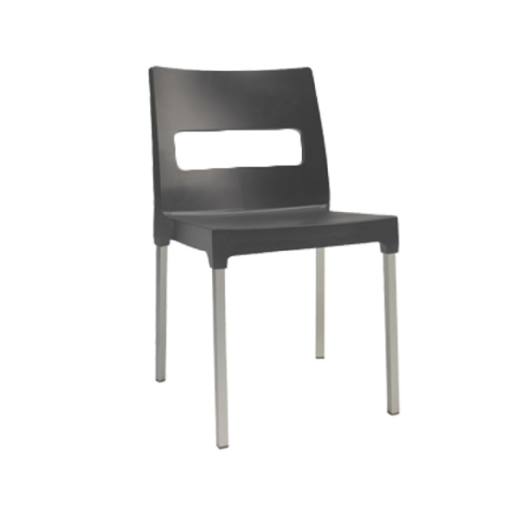 Emuamericas, Llc B9008-05-59 - Olly Stacking Side Chair, Outdoor/indoor, Polypropylene Seat & Back