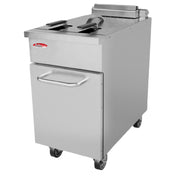 BakeMax BMPLS7FE020 Floor Fryer Electric 15.5”W X 34”D X 39.5”H