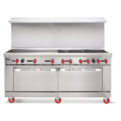 American Range AR-24G-8B-CL-126R_LP Restaurant Range Gas 72"