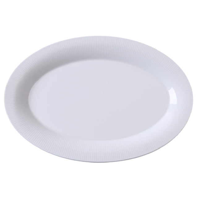 Yanco SI-214 Siena Platter 14"L X 9-3/4"W X 1-1/8"H Oval