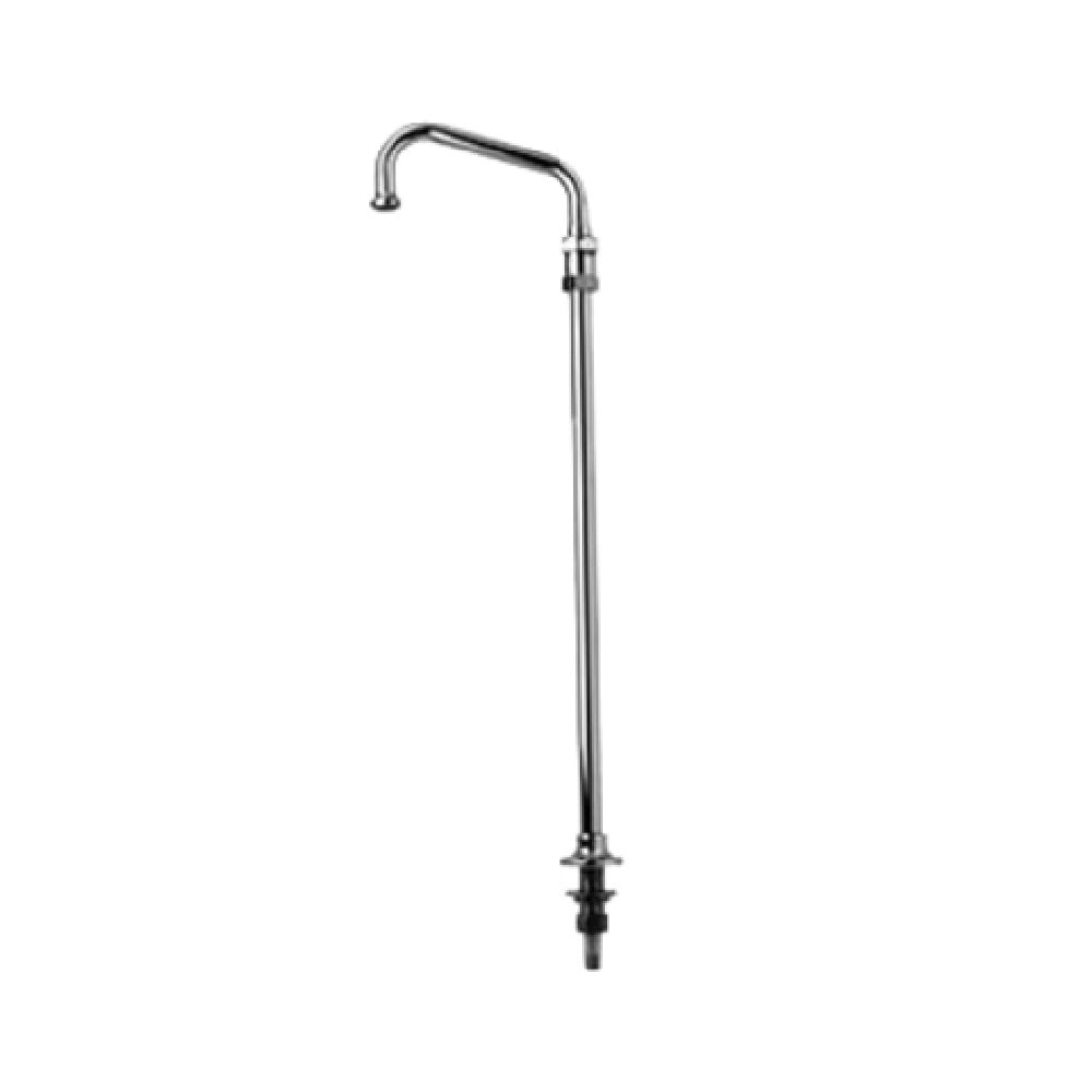 T&S Brass B-0542 Elevated Swing Nozzle Deck Mount 12" Swing Nozzle