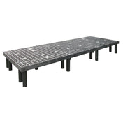 Quantum 963612DPP Polymer Dunnage Rack Vented 2000 Lb. Load Capacity