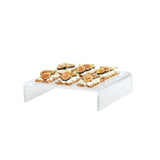 Cal-Mil 23817-3-12 U-Style Riser 12"W X 12"D X 3"H Acrylic