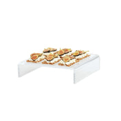 Cal-Mil 23817-3-12 U-Style Riser 12"W X 12"D X 3"H Acrylic