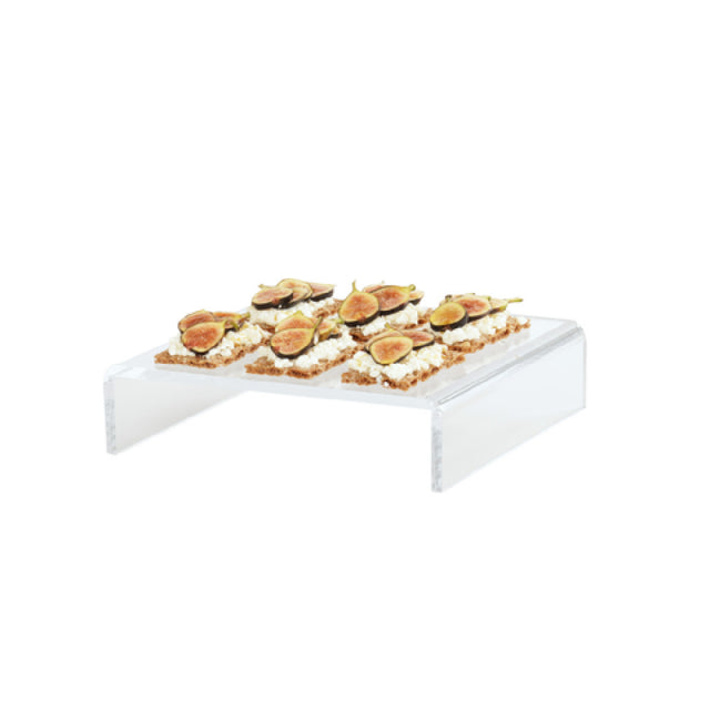 Cal-Mil 23817-3-12 U-Style Riser 12"W X 12"D X 3"H Acrylic