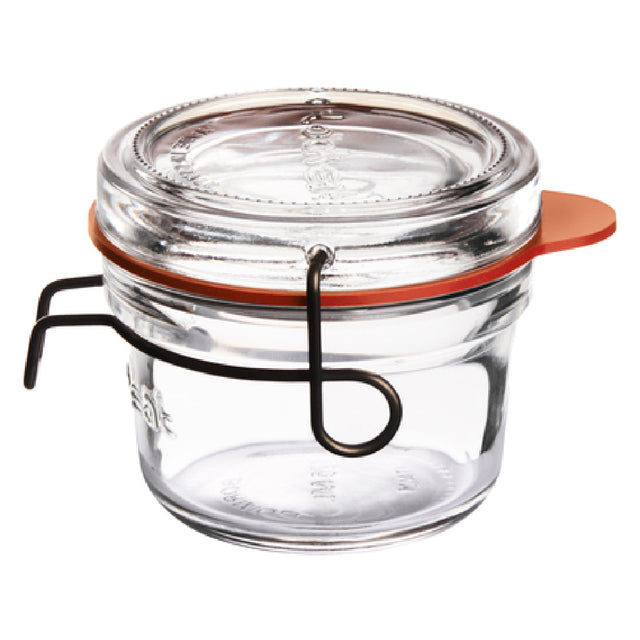 BauscherHepp 11960/01 Food Jar 4-1/4 Oz. Round