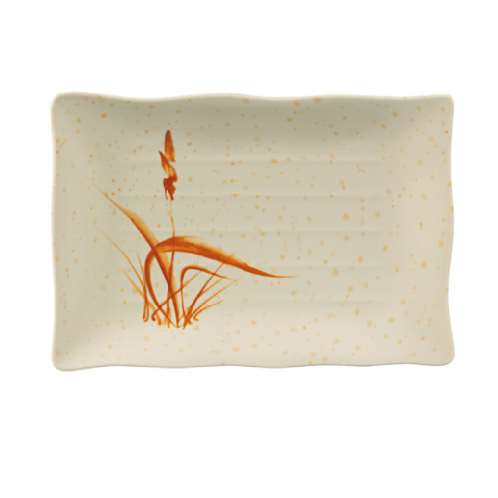 Yanco OR-2416 Orchis Platter 16"L X 10-1/2"W Rectangular