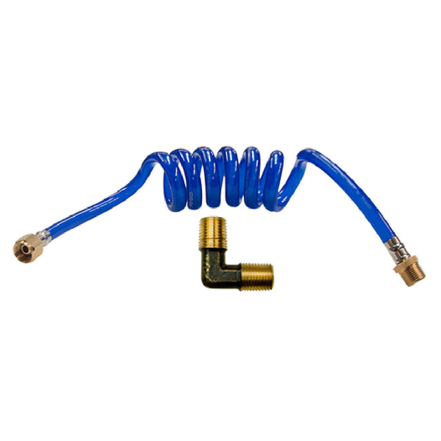 BK Resources WSL-5072-WLK2 Water Supply Line Kit #2 Includes 1/2" X 72" Water Line & Male To Male Adapter