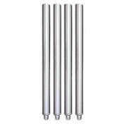 Omcan 44624 (44624) Ice Bin Legs 14" With Socket & Bullet Feet