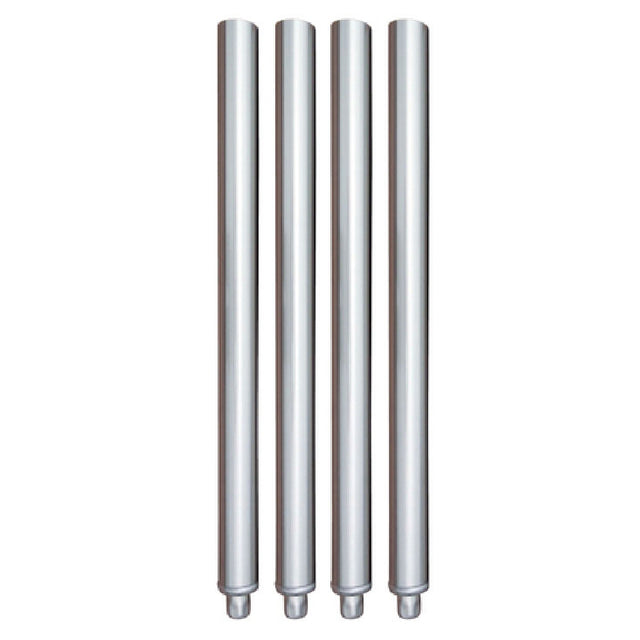 Omcan 44624 (44624) Ice Bin Legs 14" With Socket & Bullet Feet