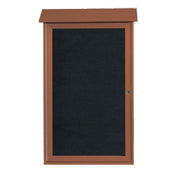 Aarco PLD4226L-5 Message Center 26"W X 42"H Wall Mounted