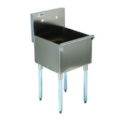 Hubert 12685 - Kratos Utility Sink, 18"W X 18"D X 13"H, (1) Compartment