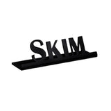Service Ideas 1C-ST-SKIM-SIGN-BX Table Sign "Skim" 1"H X 3-1/2"W