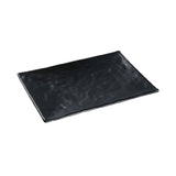 Yanco BP-2016 Black Pearl Plate 16"L X 10-1/4"W Rectangular