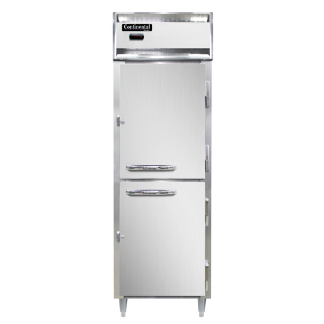 Continental Refrigerator DL1W-PT-HD-SD-GD Designer Line Heated Cabinet 21 Cubic Ft. Capacity