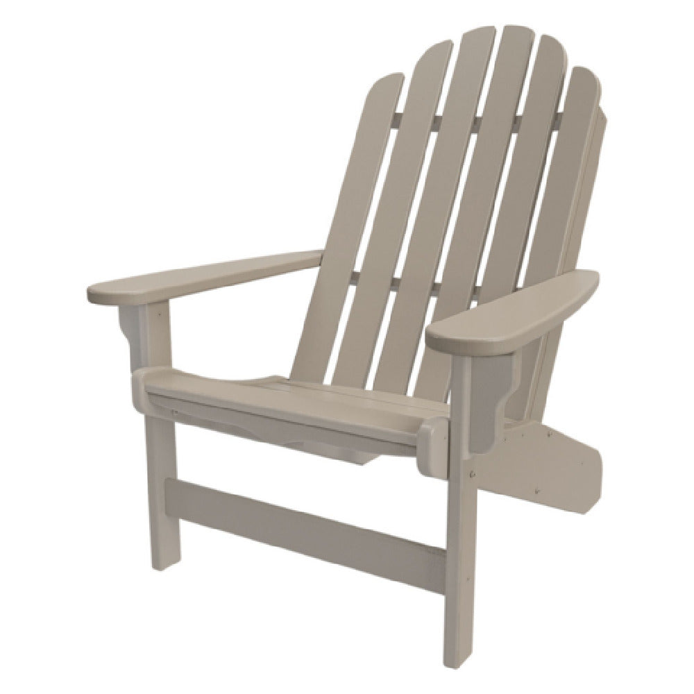 Plantation Prestige Commercial Furniture 3241120-01 STD Corolla Adirondack Chair All-weather DURAWOOD
