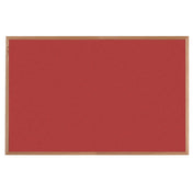 Aarco OW4872210 VIC Cork Bulletin Board 72"W X 48"H Wall Mount