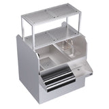 Krowne KRPT-42LP-10 Royal Series Underbar Ice Bin/Cocktail Station Pass-thru Combo