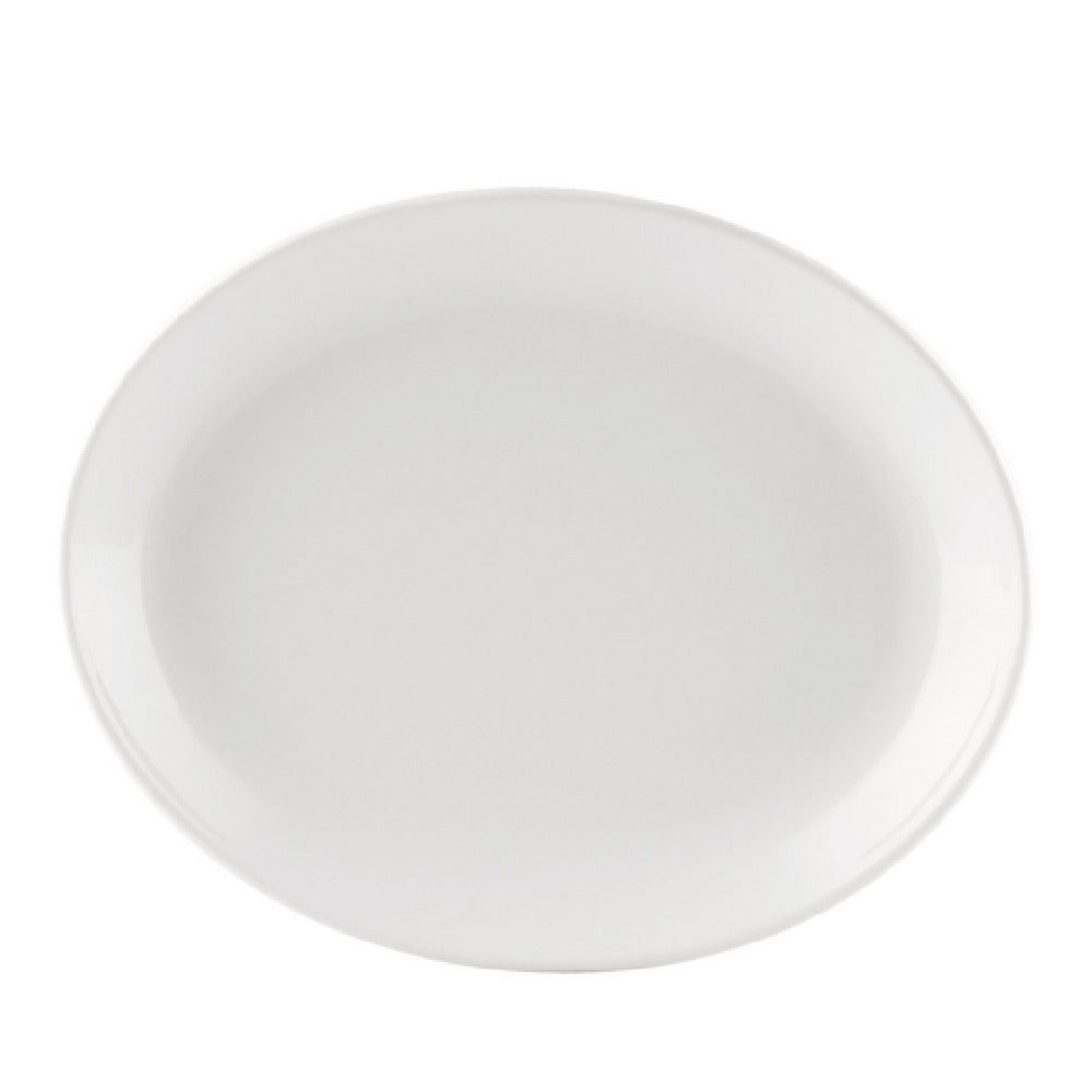 CAC China COP-OV12 COP™ Platter 10-1/2"L X 8-1/4"W X 1-1/2"H Oval