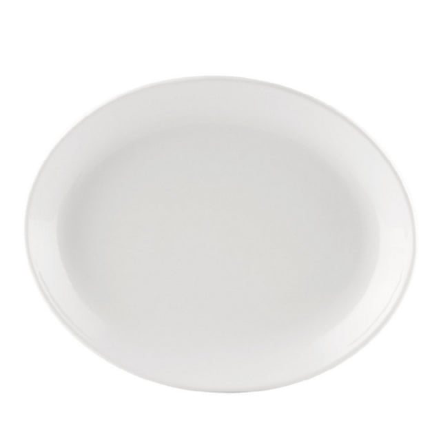 CAC China COP-OV12 COP™ Platter 10-1/2"L X 8-1/4"W X 1-1/2"H Oval