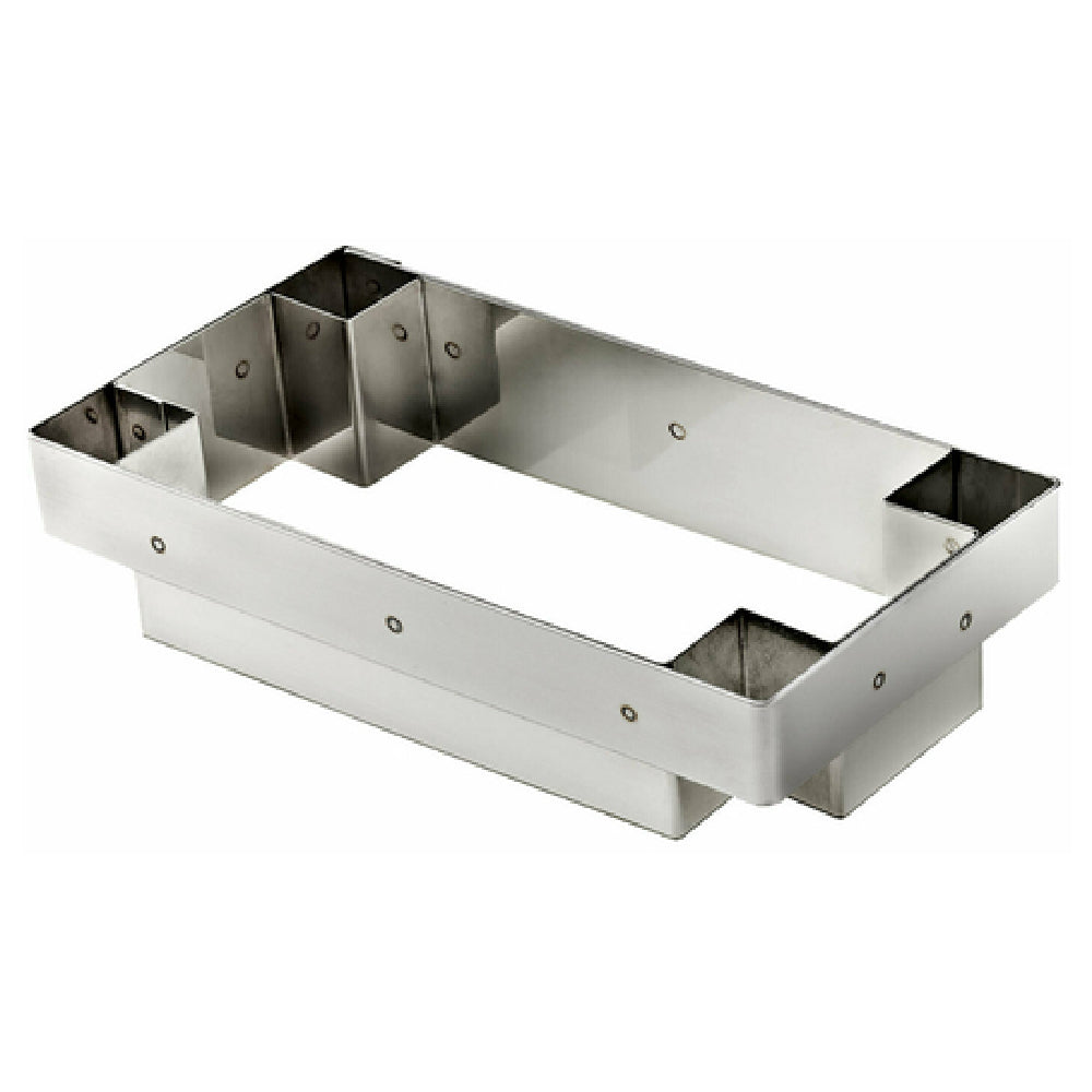Matfer 371253 Mozaïk Tart Cutter 6-1/2"L X 3"W X 1-1/3"H Rectangular