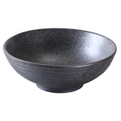 Yanco DB-3008 Diamond Black Noodle Bowl 36 Oz. 8" Dia. X 3"H