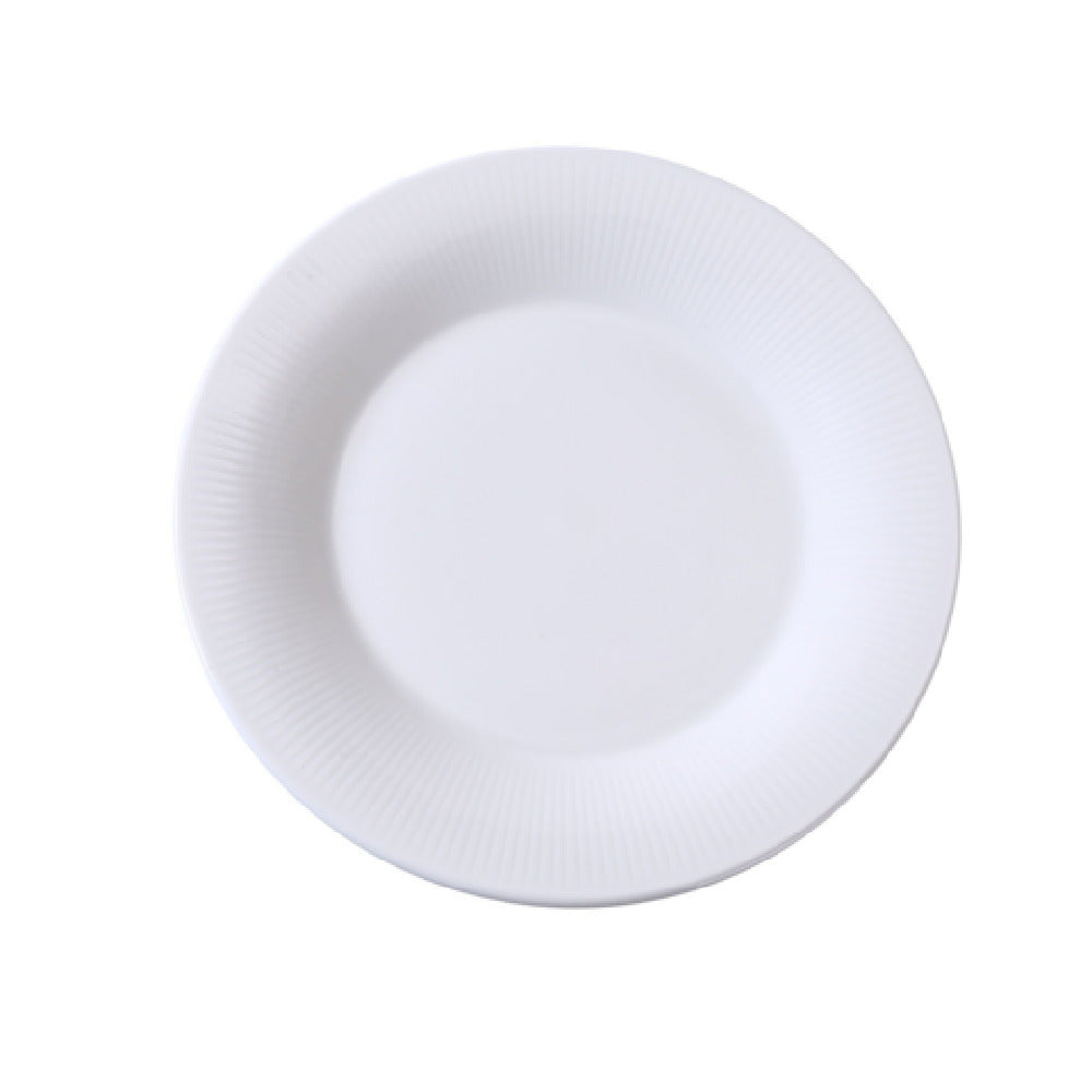 Yanco SI-107 Siena Plate 7" Dia. X 3/4"H Round