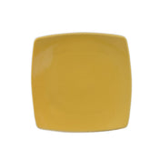 CAC China R-FS8-Y Clinton Plate 8-7/8"L X 8-7/8"W X 3/4"H Square