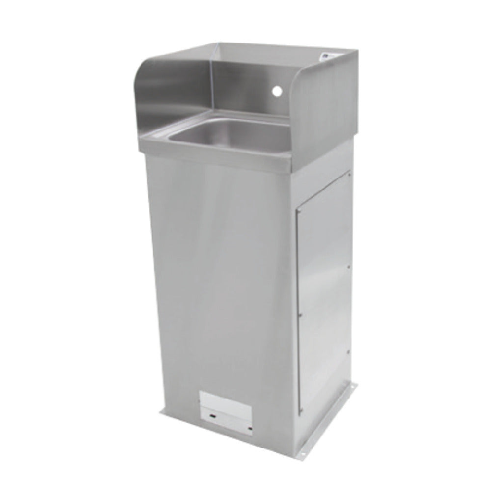 John Boos PBHS-F-1410-SSLR-X Pro-Bowl Hand Sink Floor Mount 14"W X 10" Front-to-back X 5" Deep Bowl