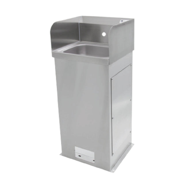 John Boos PBHS-F-1410-SSLR-X Pro-Bowl Hand Sink Floor Mount 14"W X 10" Front-to-back X 5" Deep Bowl