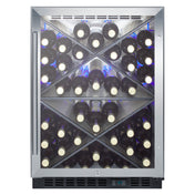 Summit SCR610BLX Wine Cellar Built-in Or Freestanding 24"W