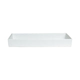 GET Enterprises COMP17 Bugambilia® Salad Bar Bowl 6.3 Qt. 19-1/4"L X 11-1/2"W X 2-1/2"H