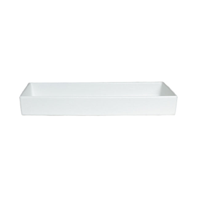 GET Enterprises COMP17 Bugambilia® Salad Bar Bowl 6.3 Qt. 19-1/4"L X 11-1/2"W X 2-1/2"H