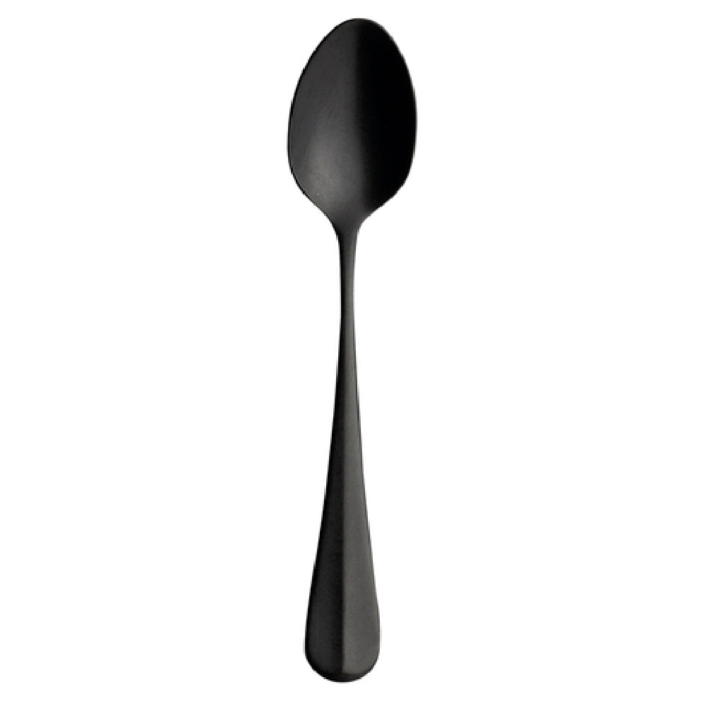Arc Cardinal MB253 Sola Baguette Black American Teaspoon (L:6.0'' X W:1.8'') 18/10 Stainless Steel