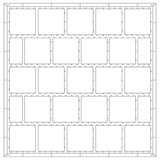 Forbes Industries 3292FK1 Florlok® 1 Portable Dance Floor Set 42' X 42' 4" Width Trim
