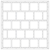 Forbes Industries 3233FK1 Florlok® 1 Portable Dance Floor Set 18' X 21' 4" Width Trim