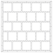 Forbes Industries 3202FK2 Florlok® 2 Portable Dance Floor Set 6' X 12' 4" Width Trim