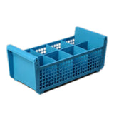Carlisle C32P114 Carlisle OptiClean™ Perma-San™ Flatware Basket 17-1/16" X 7-3/4" X 6-7/8"