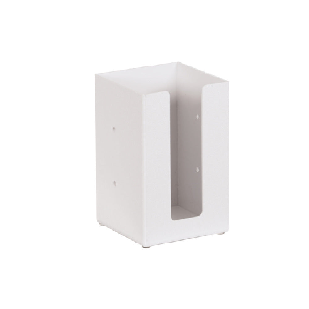 Cal Mil 299-15 White Classic Napkin Display 5.25"W X 5.25"D X 8"H
