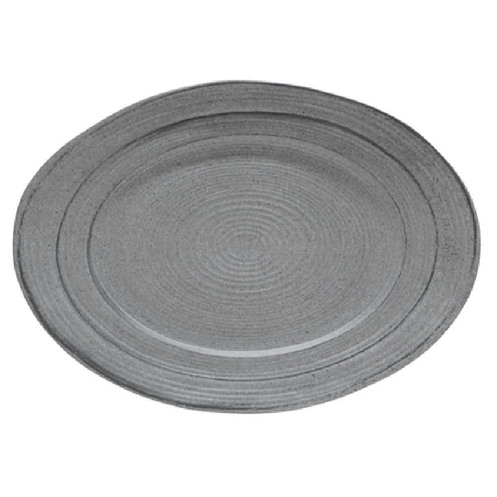 Elite Global Solutions M1318OVST-GSD Serving Dish 18"L X 13"W X 1-1/2"H Irregular Oval