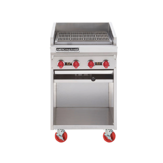 American Range ADJF-24_LP Charbroiler Gas Floor Model