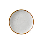 Yanco GL-106 Glory Plate With Up-Right Rim 6 1/2"dia X 3/4"H Dishwasher Safe