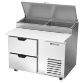 Beverage Air DPD46HC-2 Pizza Top Refrigerated Counter One-section 46"W