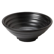 GET Enterprises B-247-BK Nara™ Bowl 22 Oz. (24 Oz. Rim Full) 7" Dia. X 2"H