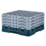 Cambro 25S900414 Camrack® Glass Rack With (4) Soft Gray Extenders Full Size