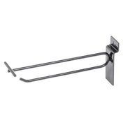 Hubert 61777 - Slatwall Scanner Hook, 6", Black (100 Each Per Case)
