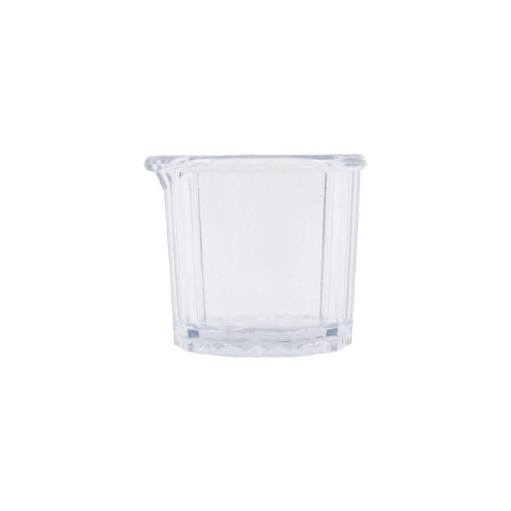 CAC China SPPL-2 Syrup/Cream Pitcher 2 Oz. SAN Plastic