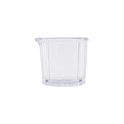 CAC China SPPL-2 Syrup/Cream Pitcher 2 Oz. SAN Plastic