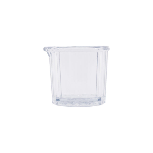 CAC China SPPL-2 Syrup/Cream Pitcher 2 Oz. SAN Plastic
