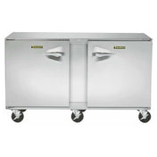 Traulsen ULT60-RR-SB Dealer's Choice Compact Undercounter Freezer Reach-in Two-section